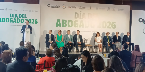 Reconoce Manolo Jiménez labor de abogados para fortalecer el Estado de derecho en Coahuila