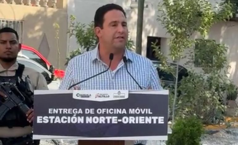 Refuerzan la seguridad en La Aurora con la entrega de una Caseta Móvil