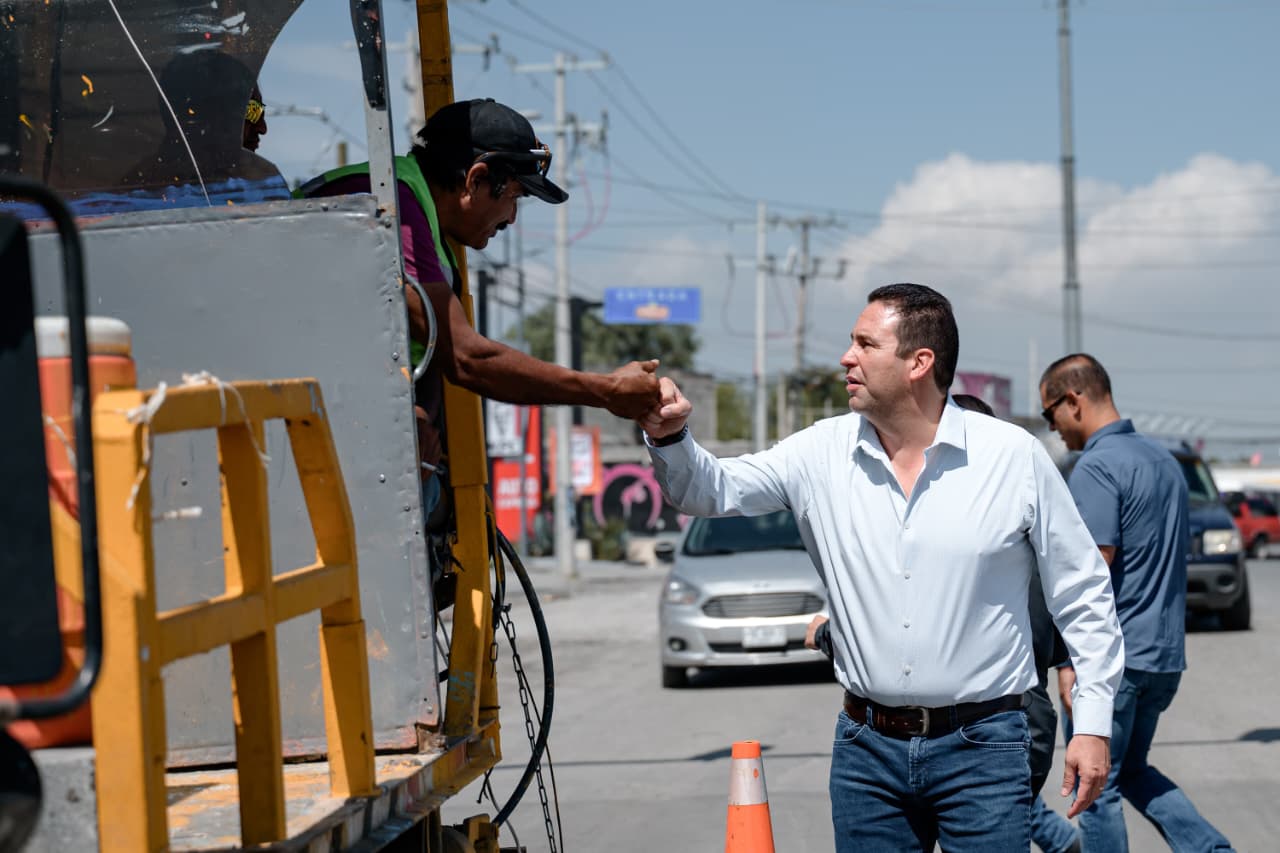 Moderniza Javier Díaz principales vialidades de Saltillo con atención integral