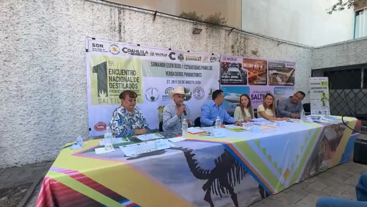 Presentan el Primer Encuentro Nacional de Destilados Saltillo 2026