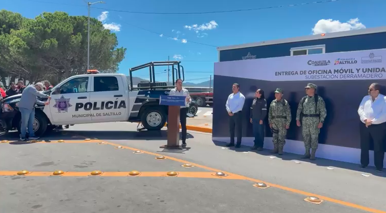 Entregan subestación eléctrica en Derramadero; encabeza Javier Díaz