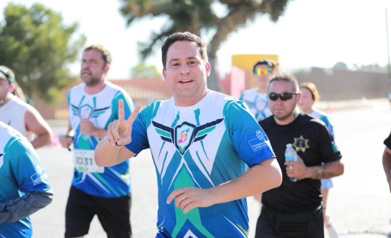 Corre Javier Díaz la “Carrera 5K Unidos por la Seguridad”