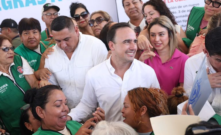 Llega Manolo a Piedras Negras con 155 mdp para drenaje y tratamiento de agua