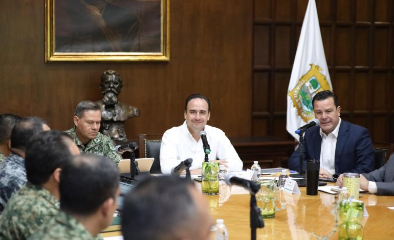 Con voluntad y trabajo coordinado seguimos reforzando la seguridad de Coahuila: Manolo