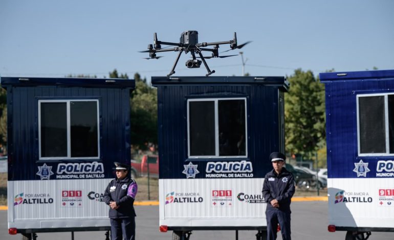 Blindará Saltillo seguridad con tecnología antidrones