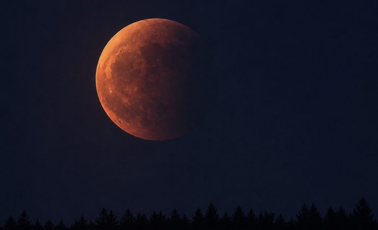 Esta noche, eclipse lunar