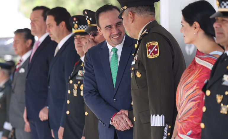 Junto con el Ejército, seguimos blindando a Coahuila: Manolo