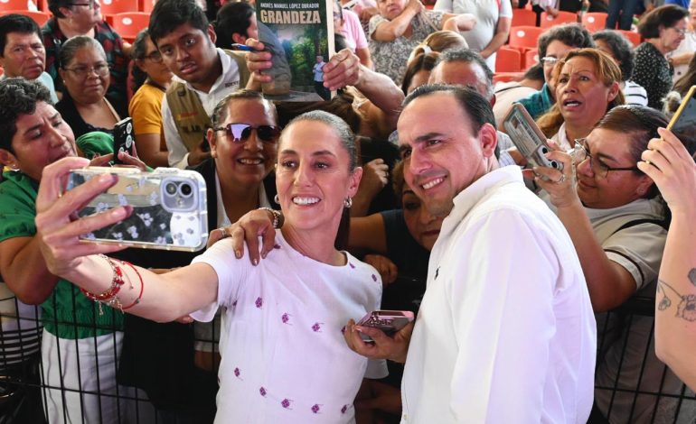 La Presidenta siempre será bienvenida a Coahuila: Manolo