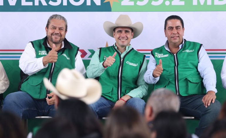 ‘En Equipo le Entramos’ con grandes obras en todo el estado: Manolo