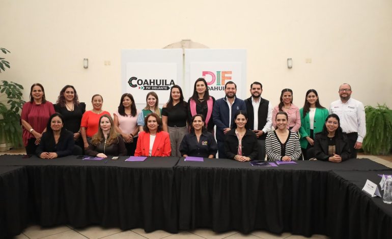 Consolida DIF Coahuila su compromiso con el bienestar de familias y cuidadores