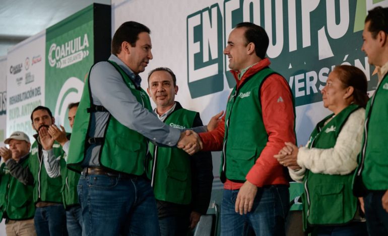Con Manolo Jiménez, 639 mdp en obras para Saltillo: Javier Díaz